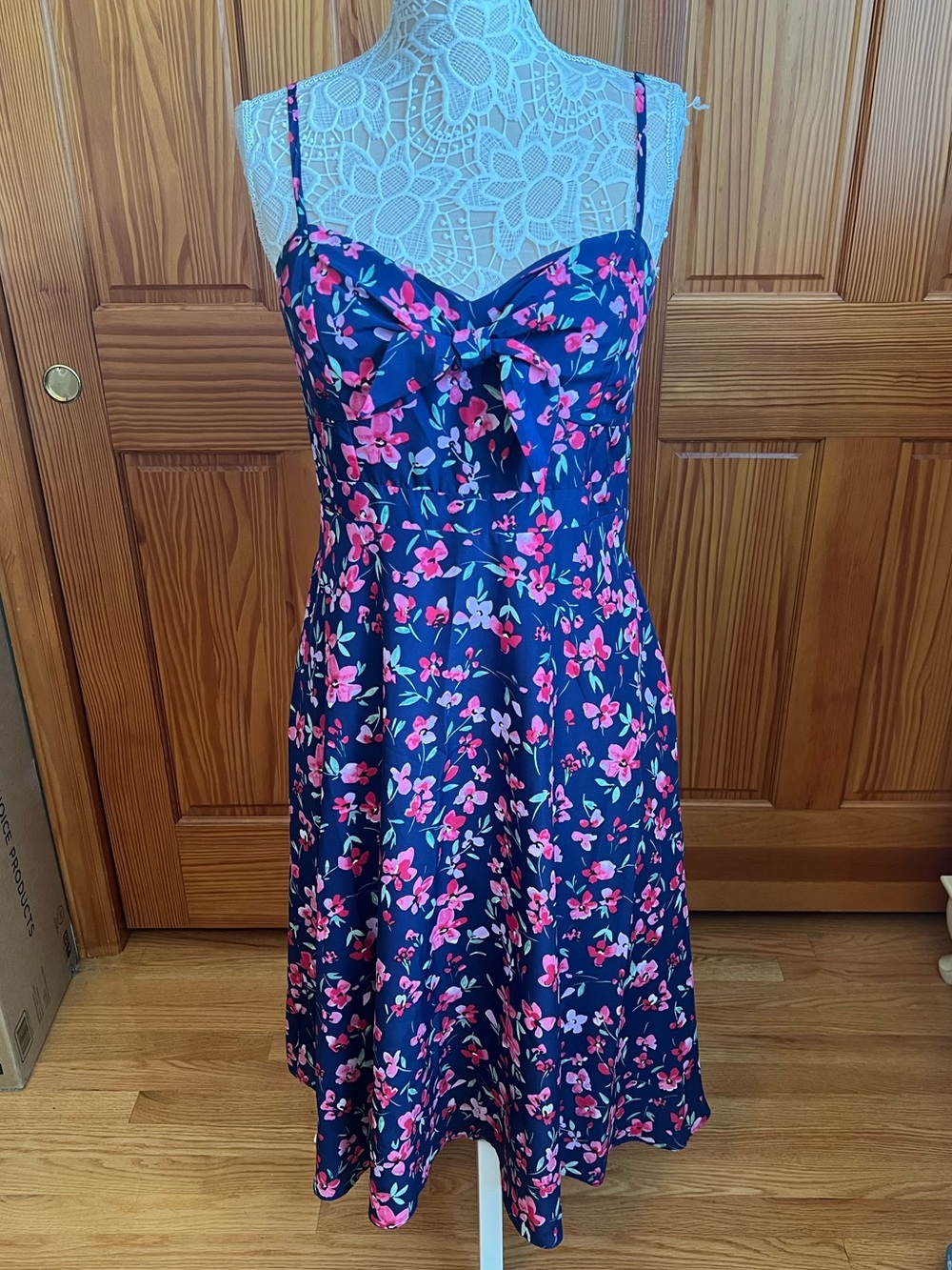Eliza J Floral Midi Dress